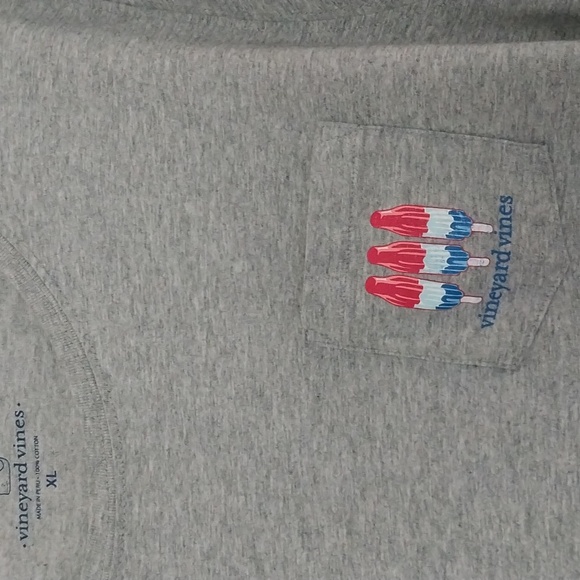 VINEYARD VINES TEE SHIRT The Popsicle Tee Long Sleeve Mens XL - Picture 3 of 10